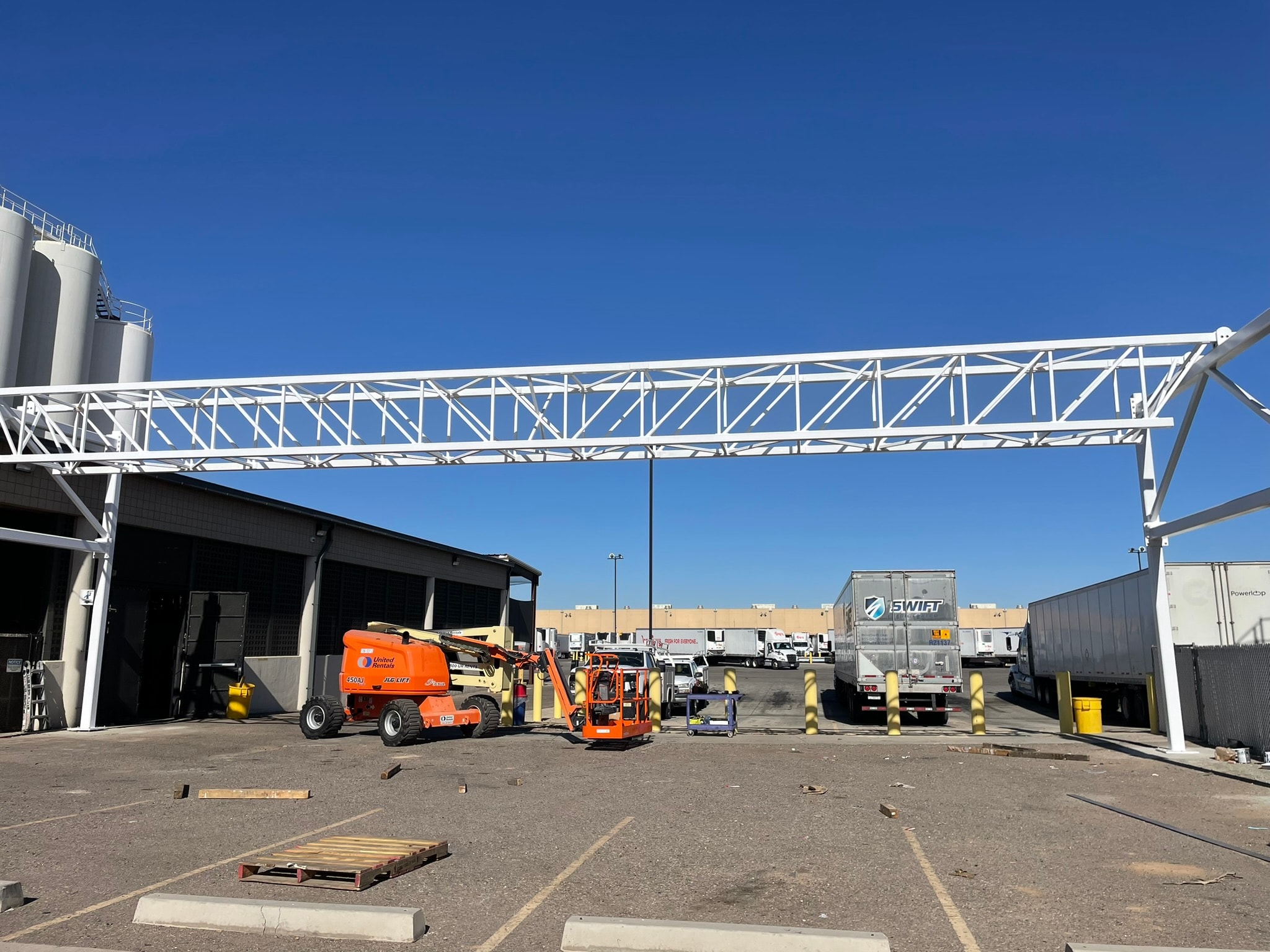 So-Cal Fab & Supply — custom pipe bridge structure installation